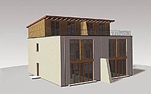 Visualisierung Doppelhaus DHH für Planungsexpose' individuelle Wohnträume
